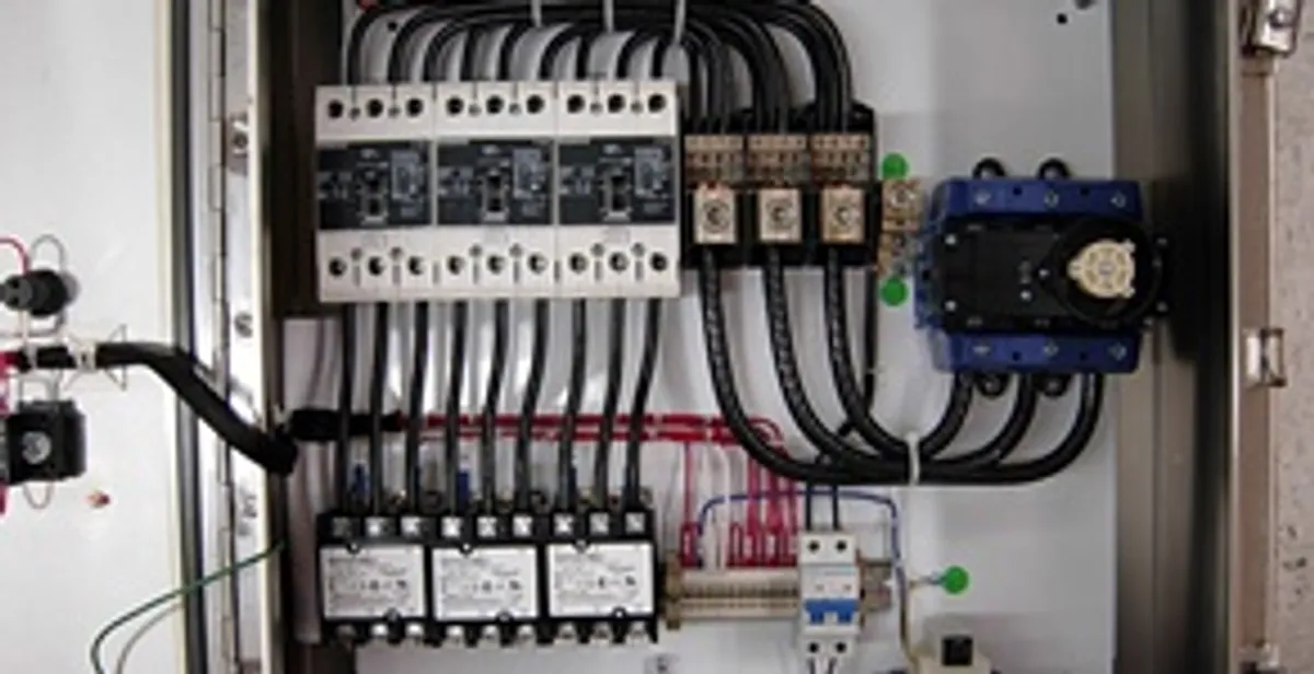 Electrical panel installation with organized circuit breakers and wiring in Baton Rouge, LA