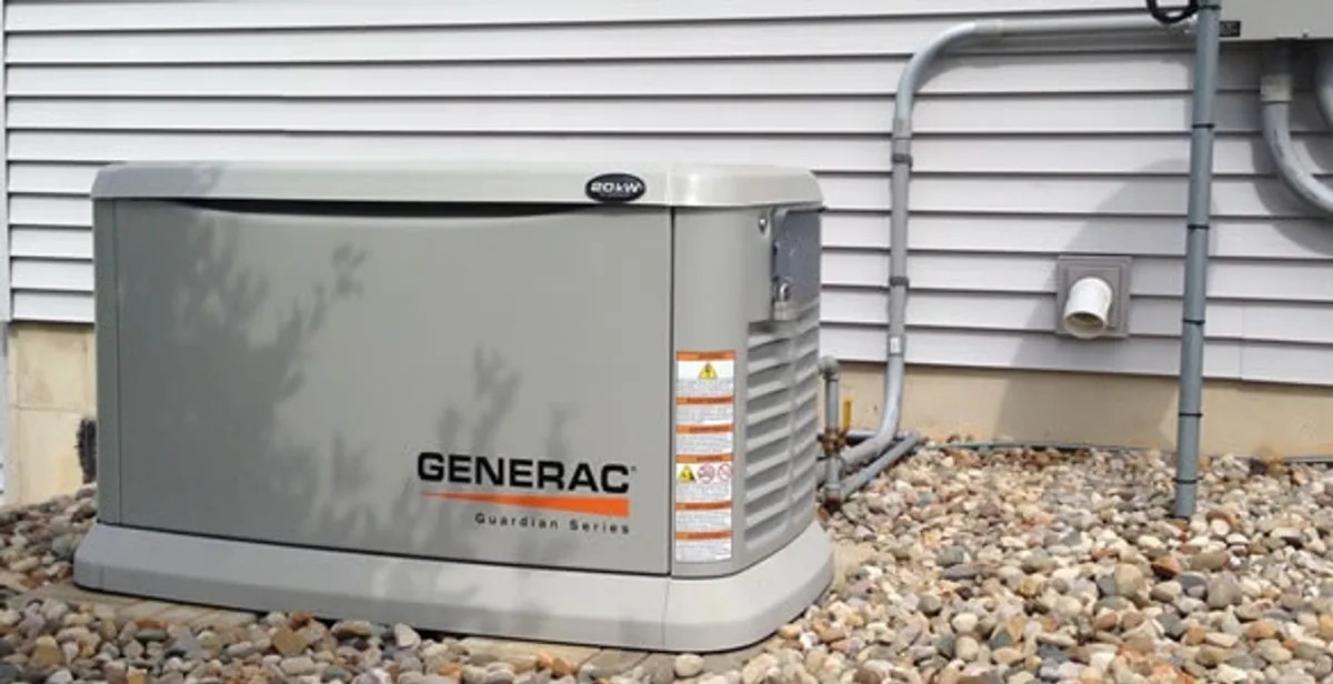 generator installation service featuring outdoor standby generator setup by licensed electricians in Baton Rouge, LA